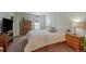 Inviting bedroom with custom storage bed frame, natural light, and a serene atmosphere at 460 S Marion Pkwy # 251, Denver, CO 80209