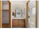 Charming bathroom with a spacious vanity and two entryways for accessibility and comfort at 7345 W 97Th Pl, Broomfield, CO 80021