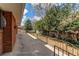 Expansive back patio overlooking the fenced yard offers plenty of space for outdoor living at 2081 W Ridge Rd, Littleton, CO 80120