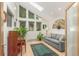 Bright living room with vaulted ceilings, skylights, piano, and a comfortable couch at 1080 Tantra Park Cir, Boulder, CO 80305