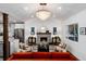 Living room features a fireplace and comfortable seating at 3360 Broadway St, Boulder, CO 80304