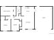 Simple floor plan shows layout of rooms at 15850 E Utah Pl, Aurora, CO 80017