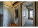 Hallway view with closet and doorways leading to other rooms, showcasing the layout at 1441 N Humboldt St # 504, Denver, CO 80218