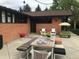 Outdoor patio with seating and dining area at 5030 Aspen Dr, Littleton, CO 80123