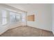 Spacious bedroom with bay window and carpeted floor at 20351 E Lasalle Pl, Aurora, CO 80013