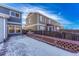 View of backyard, deck, and neighboring homes at 5780 Raleigh Cir, Castle Rock, CO 80104