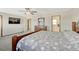 Bright bedroom with a large bed and plenty of natural light at 5780 Raleigh Cir, Castle Rock, CO 80104