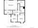 Detailed floor plan of a home's second floor, featuring primary bedroom and additional bedrooms at 5780 Raleigh Cir, Castle Rock, CO 80104