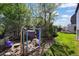 Backyard with chicken coop at 1354 Tamarac St, Denver, CO 80220