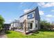 Backyard featuring deck with outdoor seating at 1354 Tamarac St, Denver, CO 80220