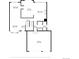 First floorplan featuring the dimensions of the rooms at 7114 S Acoma Way, Littleton, CO 80120