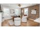Bright office space with a brick wall, natural light, and modern decor at 10252 E 58Th Ave, Denver, CO 80238