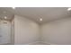 Bright bedroom with neutral carpet, walls, and ceilings, illuminated by recessed lighting fixtures at 875 E 78Th Ave # 72, Denver, CO 80229