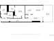 Detailed floor plan showcasing layout of the house, including the location of kitchen, bedrooms, and balcony at 2100 16Th St # 600, Denver, CO 80202