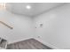 Unfinished basement with stairs and a future laundry area at 801 S Leyden St, Denver, CO 80224