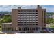 Exterior view of a modern apartment building with balconies at 3575 Chestnut Pl # 406, Denver, CO 80216