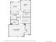 Upstairs floor plan featuring bedrooms, bathrooms, laundry, walk-in closet and hall at 9424 Ridgeline Blvd # I, Highlands Ranch, CO 80129