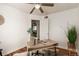 Functional office space with hardwood floors, desk, and ample natural light at 2028 Perry St, Denver, CO 80212