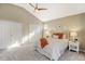 Bright bedroom with double closets and neutral decor at 6397 Deframe Way, Arvada, CO 80004