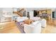 Cozy living room with an open floor plan and hardwood flooring at 200 Magnolia St, Denver, CO 80220