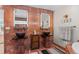 Elegant bathroom featuring dual sinks, stylish lighting fixtures, and high-end finishes at 12653 Rancho Ct, Conifer, CO 80433