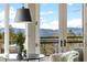 Interior view of a house showing a scenic mountain view through a window at 12653 Rancho Ct, Conifer, CO 80433
