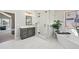 Bright, updated bathroom featuring a glass shower and a soaking tub at 9977 Falcon Creek Dr, Highlands Ranch, CO 80130
