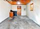 View of the unfinished garage at 29983 Hilltop Dr # 2, Evergreen, CO 80439