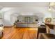 Bright game room with hardwood floors and access to balcony at 590 Cumberland Rd, Larkspur, CO 80118