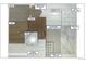 Curated material selections including carpet, tile, cabinets, backsplash and countertop samples at 6341 Las Palmas Pt, Parker, CO 80134