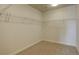 Spacious walk-in closet with ample shelving and storage space to maximize organization at 410 Acoma St # 212, Denver, CO 80204