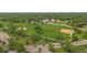 Aerial view of a neighborhood park featuring baseball fields and open green spaces at 6936 S Knolls Way, Centennial, CO 80122