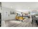 Bright and airy living room with hardwood floors and modern furniture at 7475 W Kentucky Ave, Lakewood, CO 80226