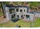 Aerial view of home featuring a lawn, patio, and a trampoline at 1559 Apex Rd, Franktown, CO 80116