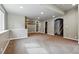 Finished basement with carpet and recessed lighting at 1330 Conifer Pl, Elizabeth, CO 80107