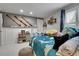 Playful bedroom with airplane decor, a window with natural light, and comfortable furnishings at 4220 S Yarrow Ct, Lakewood, CO 80235