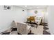 Finished basement featuring a comfortable seating arrangement and modern decor at 2738 W 38Th Ave, Denver, CO 80211