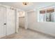Basement bedroom with carpet and lighting at 2738 W 38Th Ave, Denver, CO 80211