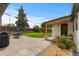 Spacious backyard with concrete patio, perfect for outdoor entertaining and relaxation at 5369 S Sherman St, Littleton, CO 80121