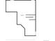 Basement floor plan with dimension 37'6