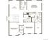 Second-floor floor plan highlights the layout of the primary bedroom, laundry, loft, and bathroom at 45909 Wood Thrush Ave, Bennett, CO 80102