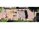 Aerial view of a construction site, revealing the building's excavated foundation ready for the next phase of building at 3510 Wyandot St, Denver, CO 80211