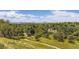 Scenic view overlooking a lush, green neighborhood with mature trees and distant mountain range at 34 S Raleigh St, Denver, CO 80219