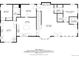 Floorplan of the second floor of a 3319 sq ft house with kitchen and living room at 3581 Gap Rd, Golden, CO 80403