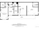 Floorplan of the first floor of a 3319 sq ft house with garage and patio at 3581 Gap Rd, Golden, CO 80403