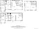 Floorplans of a 3319 sq ft house with three floors, garage and patio at 3581 Gap Rd, Golden, CO 80403