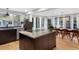Modern kitchen with large center island, stainless steel appliances, and ample natural light at 1502 Columbine Ave, Boulder, CO 80302