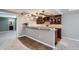 Finished basement bar with granite counters, custom cabinets and decorative lighting at 24288 E Brandt Ave, Aurora, CO 80016