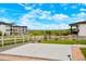 Backyard featuring a large patio area and views of the neighborhood at 5737 Amarosa Dr, Parker, CO 80134