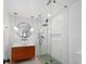 Updated bathroom with walk-in shower and modern vanity at 385 32Nd St, Boulder, CO 80305